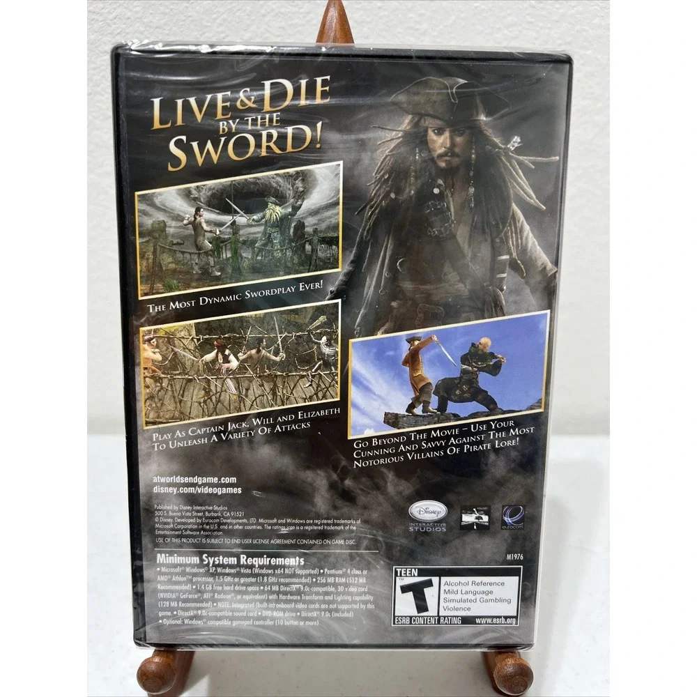 Disney's Pirates of the Caribbean: At World's End 2007‎ PC DVD-ROM Software